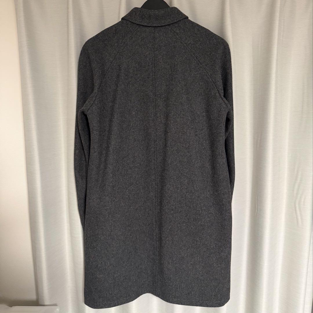 ジャケット・アウター A.P.C. gray wool balmacaan coat