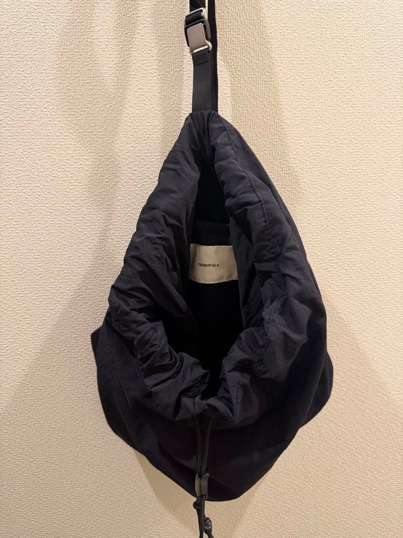 Todayful ナイロン バックパッグNylon Back Pack ブラック