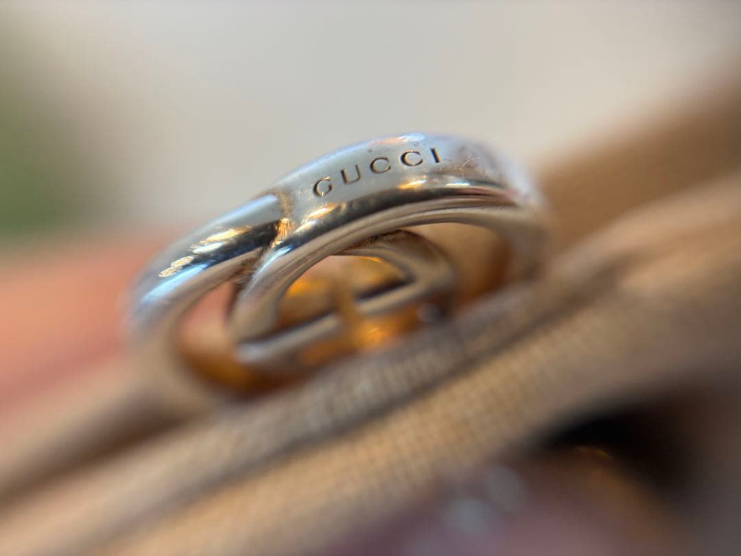 Xmasに❣️GUCCI☆グッチ☆インターロッキング☆ブレスレット