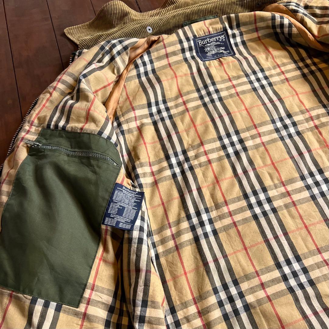 【Burberrys バーバリーズ】 ヴィンテージオイルドジャケット バブアー