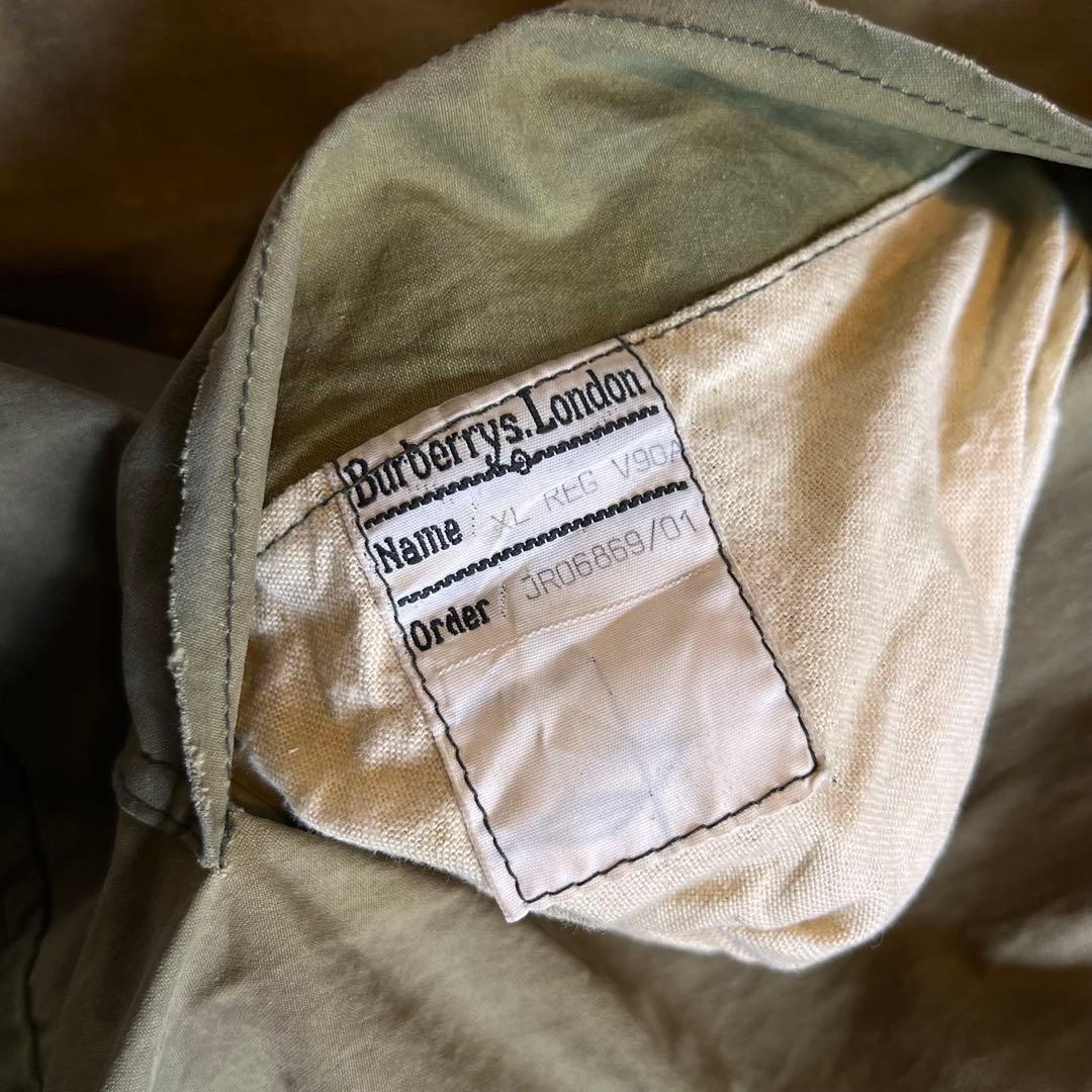 【Burberrys バーバリーズ】 ヴィンテージオイルドジャケット バブアー