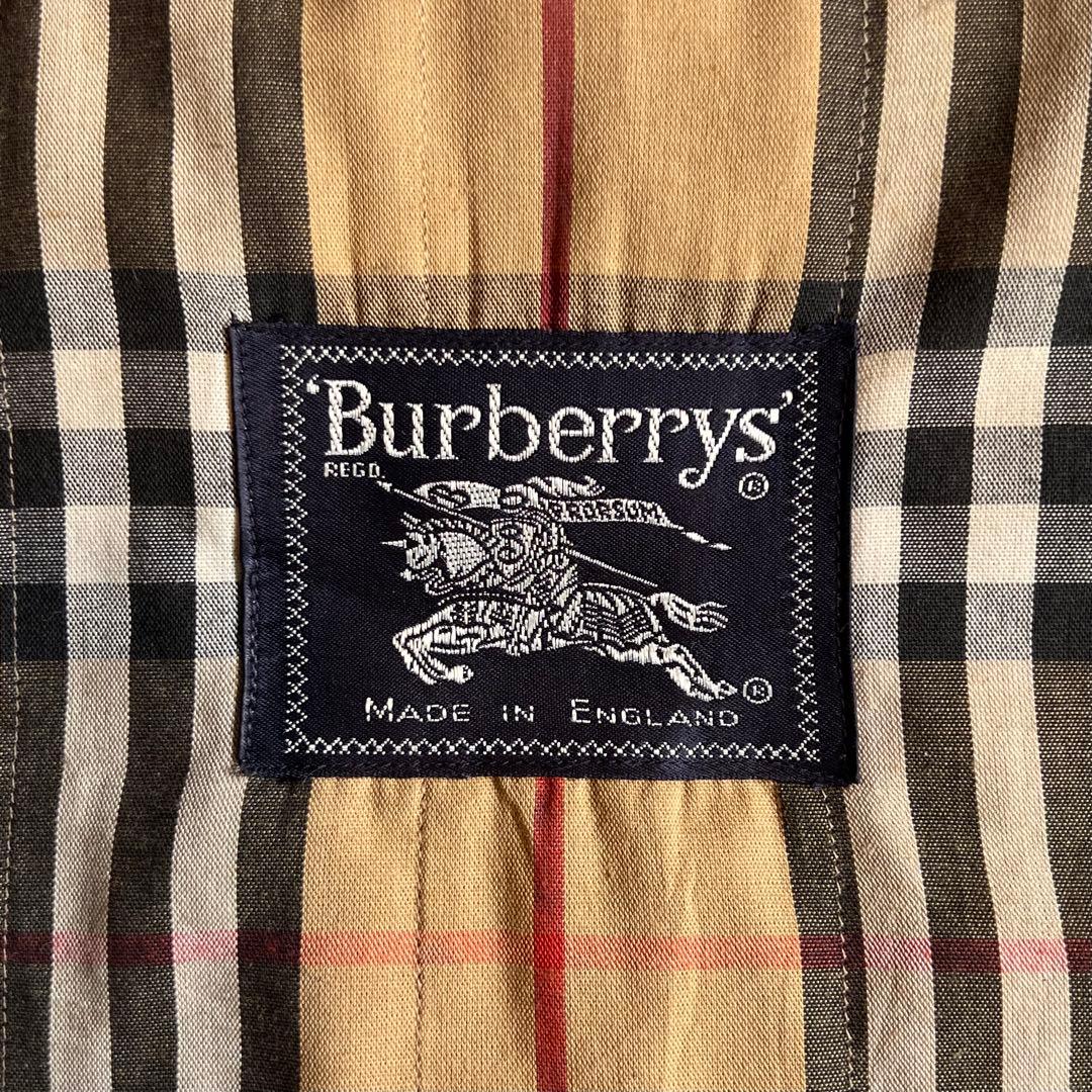 【Burberrys バーバリーズ】 ヴィンテージオイルドジャケット バブアー