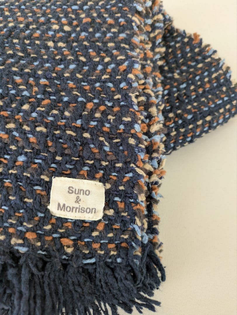 Suno & Morrison / ガラ紡 ミディアムストール ノンセルビッチ