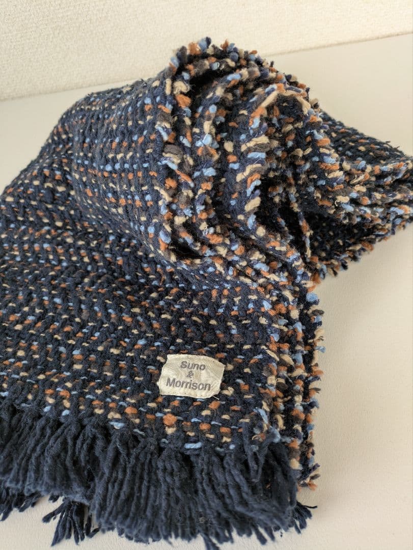 Suno & Morrison / ガラ紡 ミディアムストール ノンセルビッチ