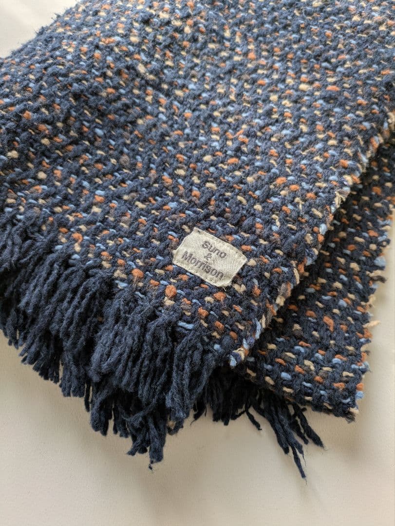 Suno & Morrison / ガラ紡 ミディアムストール ノンセルビッチ