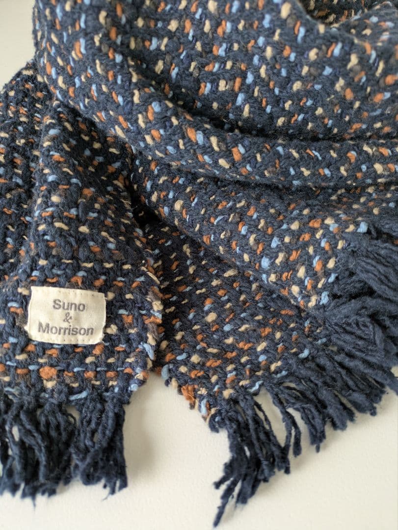 Suno & Morrison / ガラ紡 ミディアムストール ノンセルビッチ