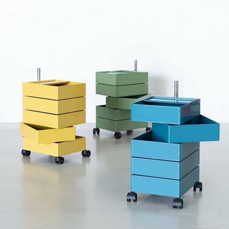 新品 5段 タワーチェスト ワゴン Y2K 韓国 インテリア ブルー