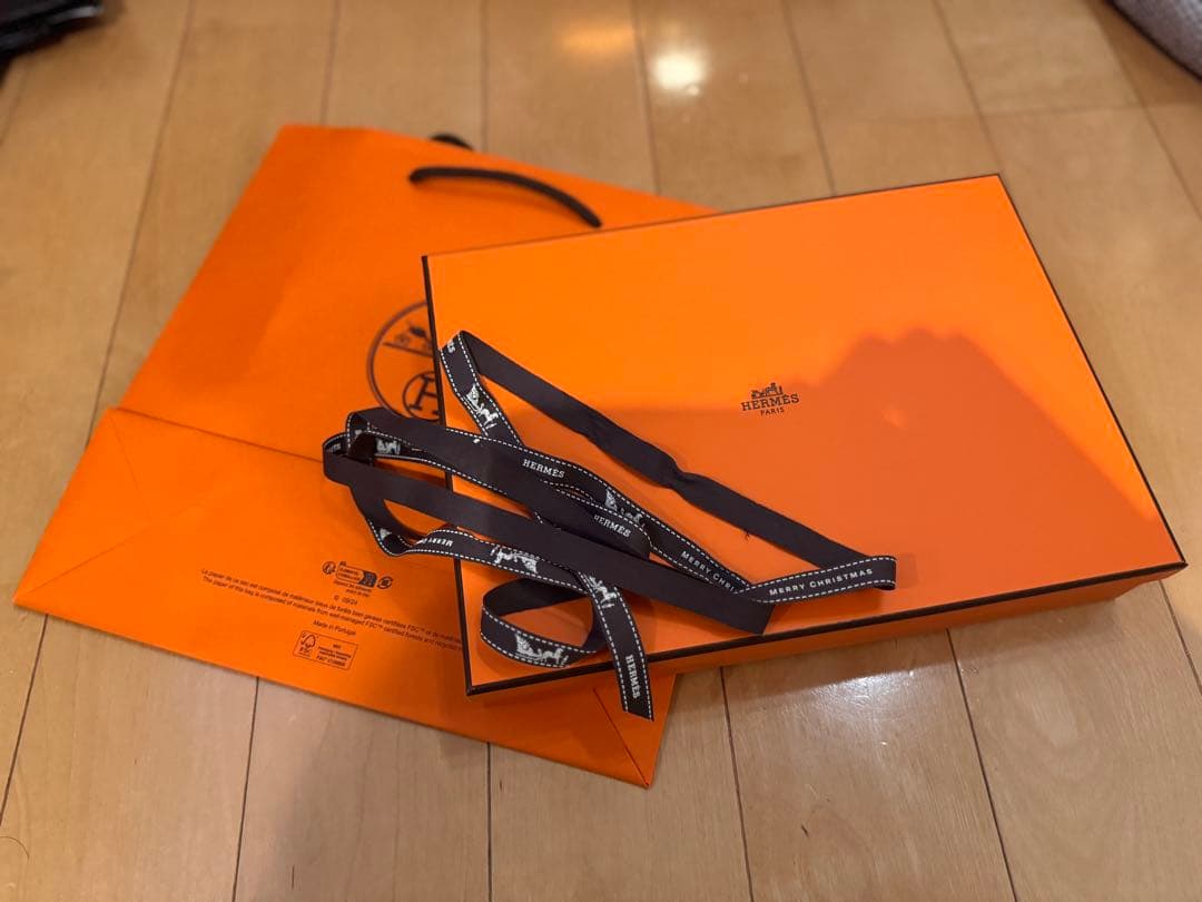 【専用】HERMES カシミヤマフラー レクトヴェルソ