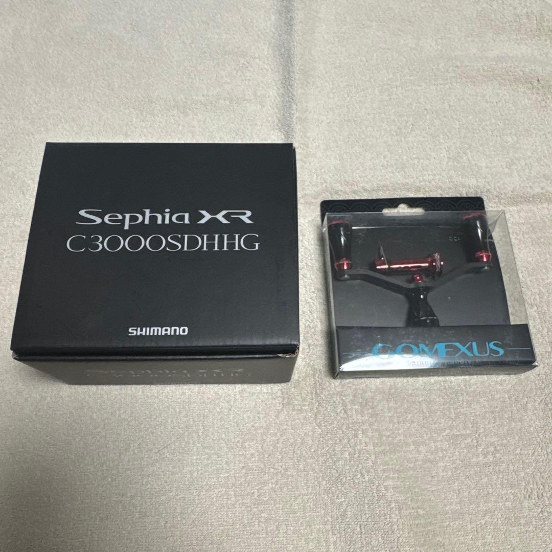 21セフィアXR C3000S スピニングリールとゴメクサスパーツ - メルカリ
