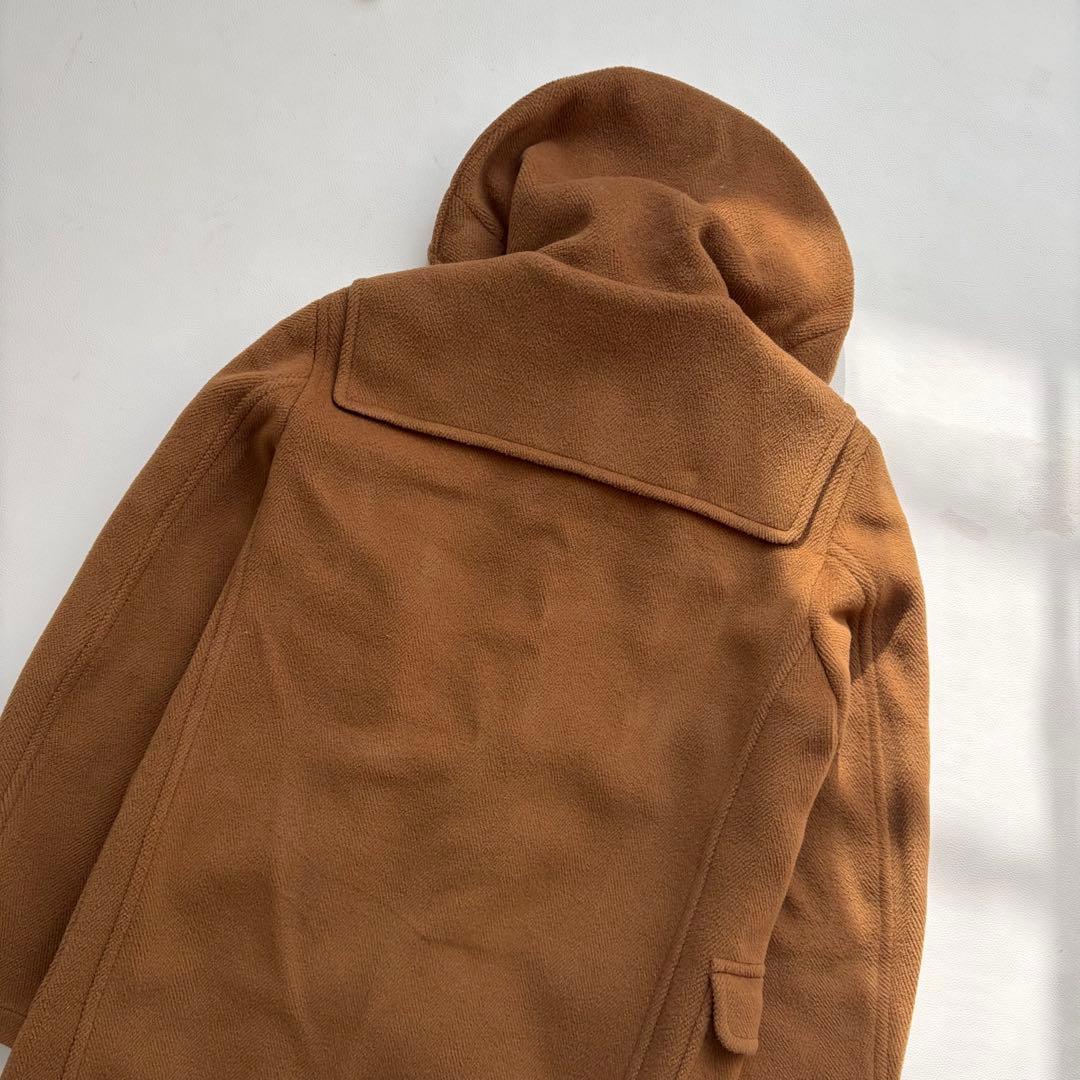 美品✨マッキントッシュ　ロングダッフルコート　ヘリンボーン　キャメルブラウン