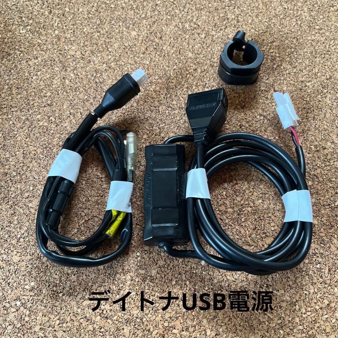 二輪ETC車載器 JRM-11 日本無線 デイトナUSB電源キット付