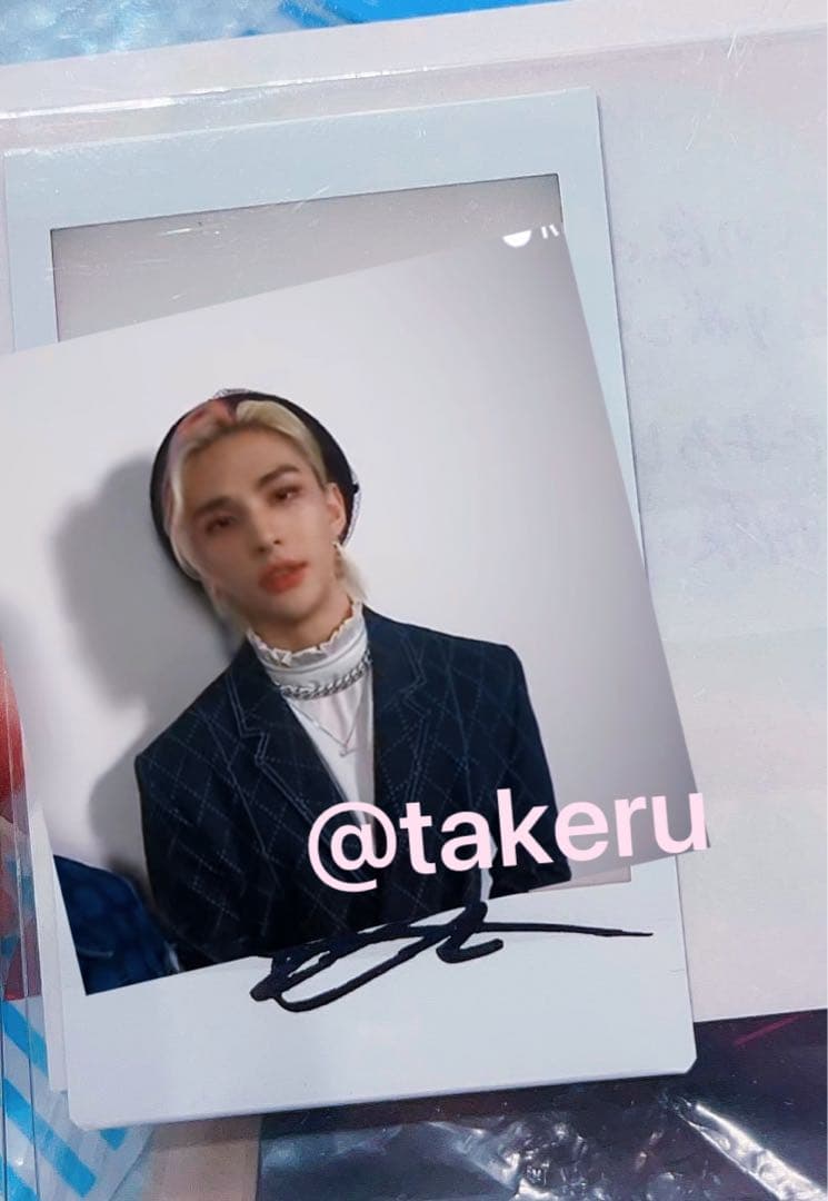 最終値下げ】スキズ ヒョンジン 直筆サイン入り チェキ ポラロイド