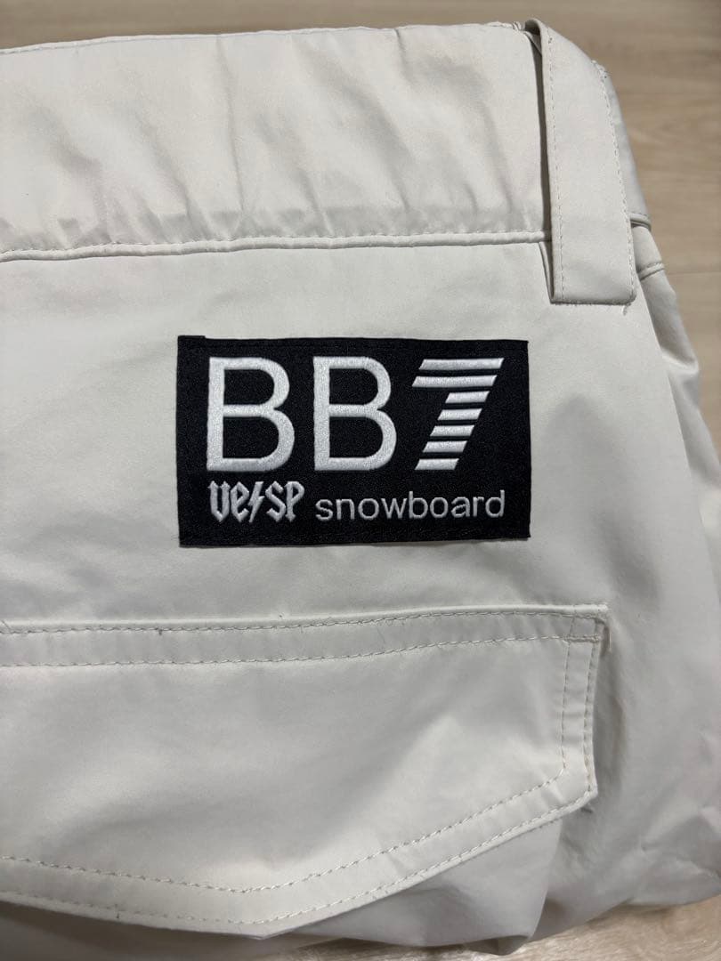 VESP BB7 スノーボードウェア　パンツ　ホワイト