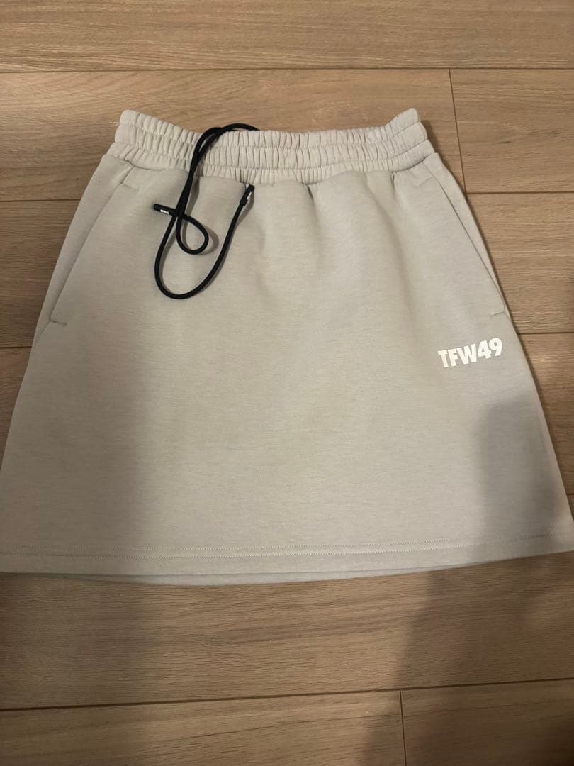 TFW49 グレー スカート レディース PLAIN PEOPLE(プレインピープル)｜コンパクトプレーンジャージ