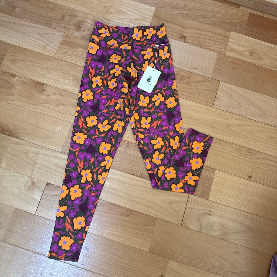 リンダワークス 花柄 ヨガパンツ M 新品