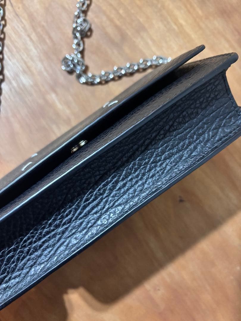 【美品】メゾンマルジェラ チェーンウォレット