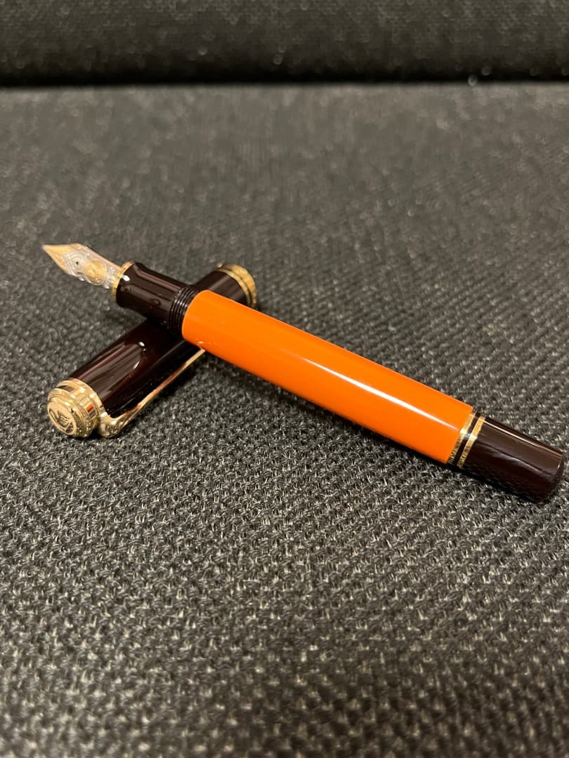 ペリカン万年筆 スーべレーン M800 バーントオレンジ 限定品 - メルカリ