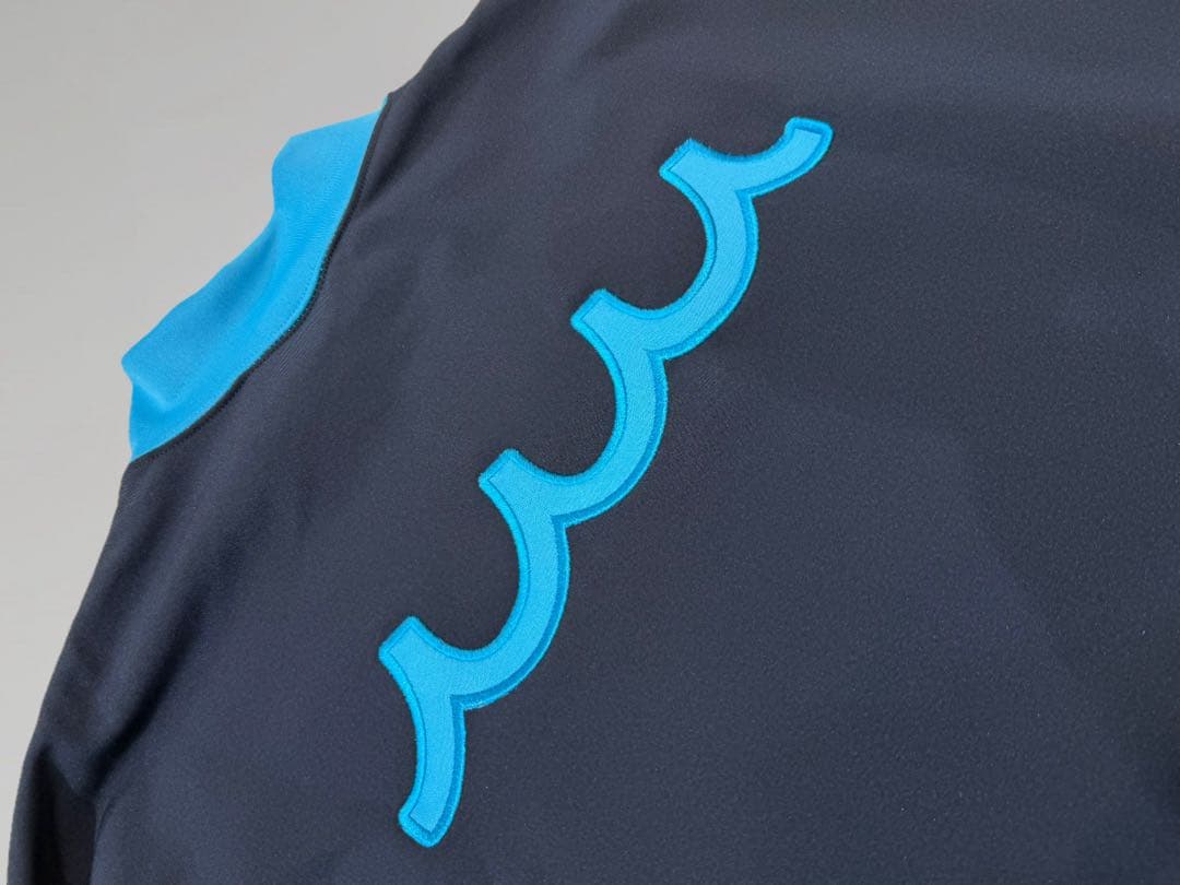 【新品】ムータマリン　ゴルフ　裏起毛　モックネック　ネイビー　Mサイズ