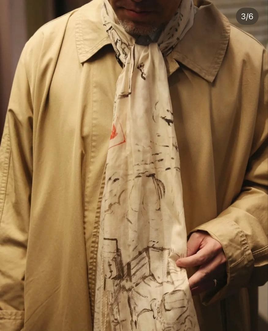 小物 porter classic SKETCH STOLE