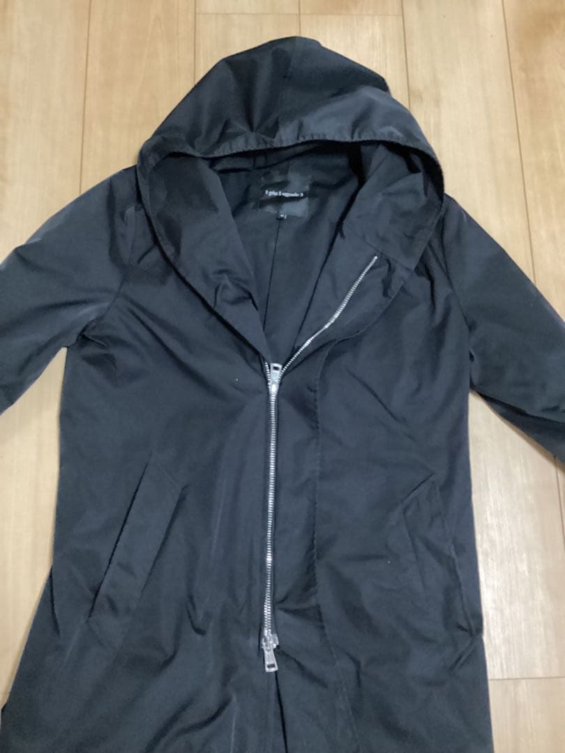 ウノピュウノウグァーレトレ1piu1uguale3ステンカラーフードコートⅥ