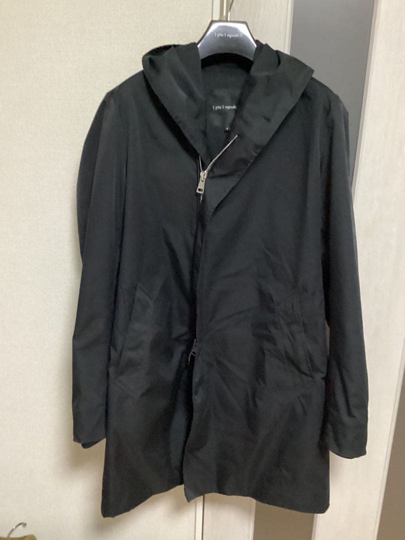 ウノピュウノウグァーレトレ1piu1uguale3ステンカラーフードコートⅥ