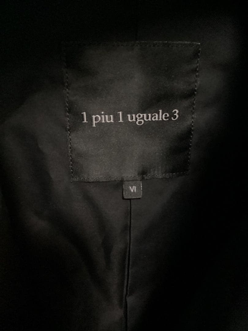 ウノピュウノウグァーレトレ1piu1uguale3ステンカラーフードコートⅥ