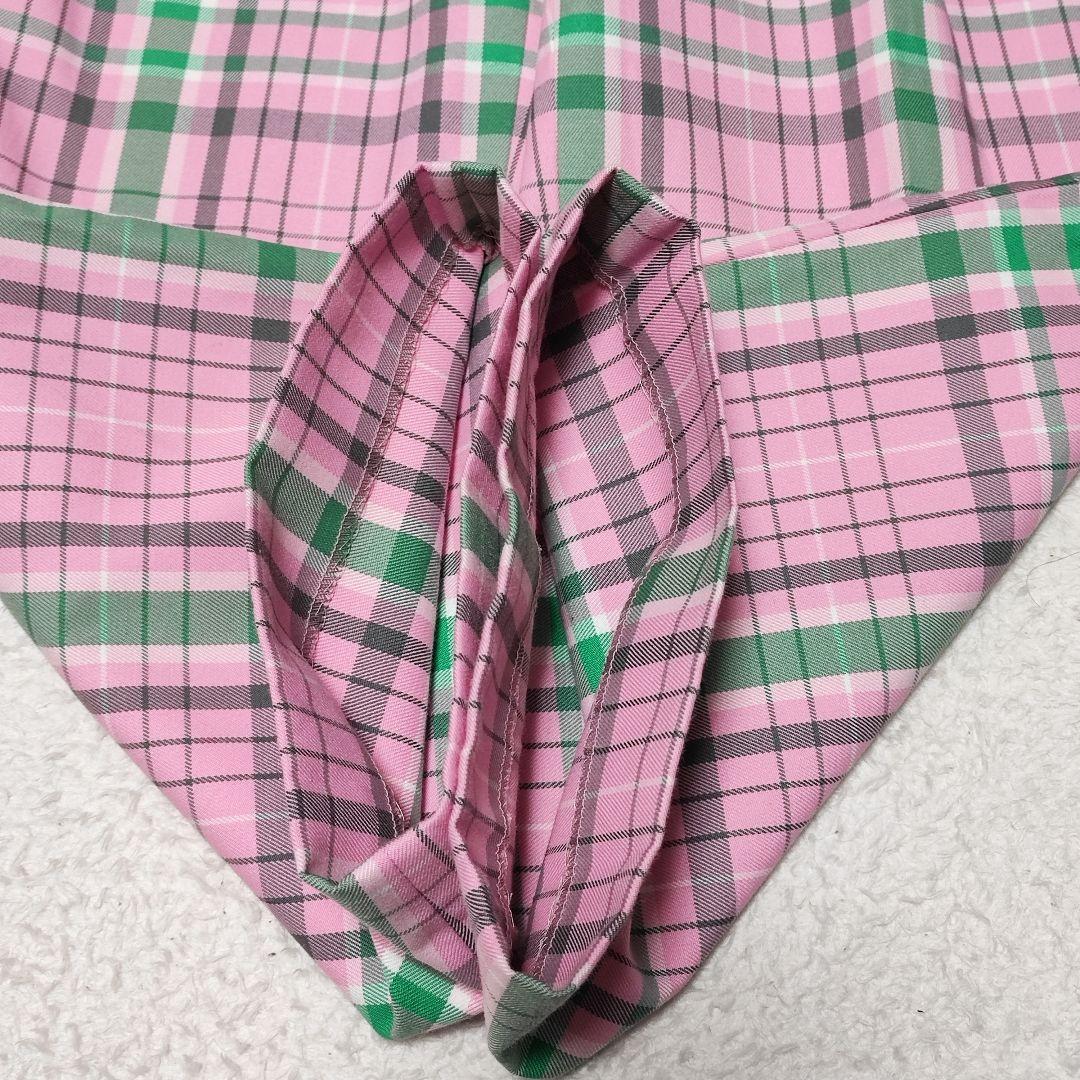 MAISON SPECIAL　2WAYチェックバルーンパンツ　ピンク　サイズ38