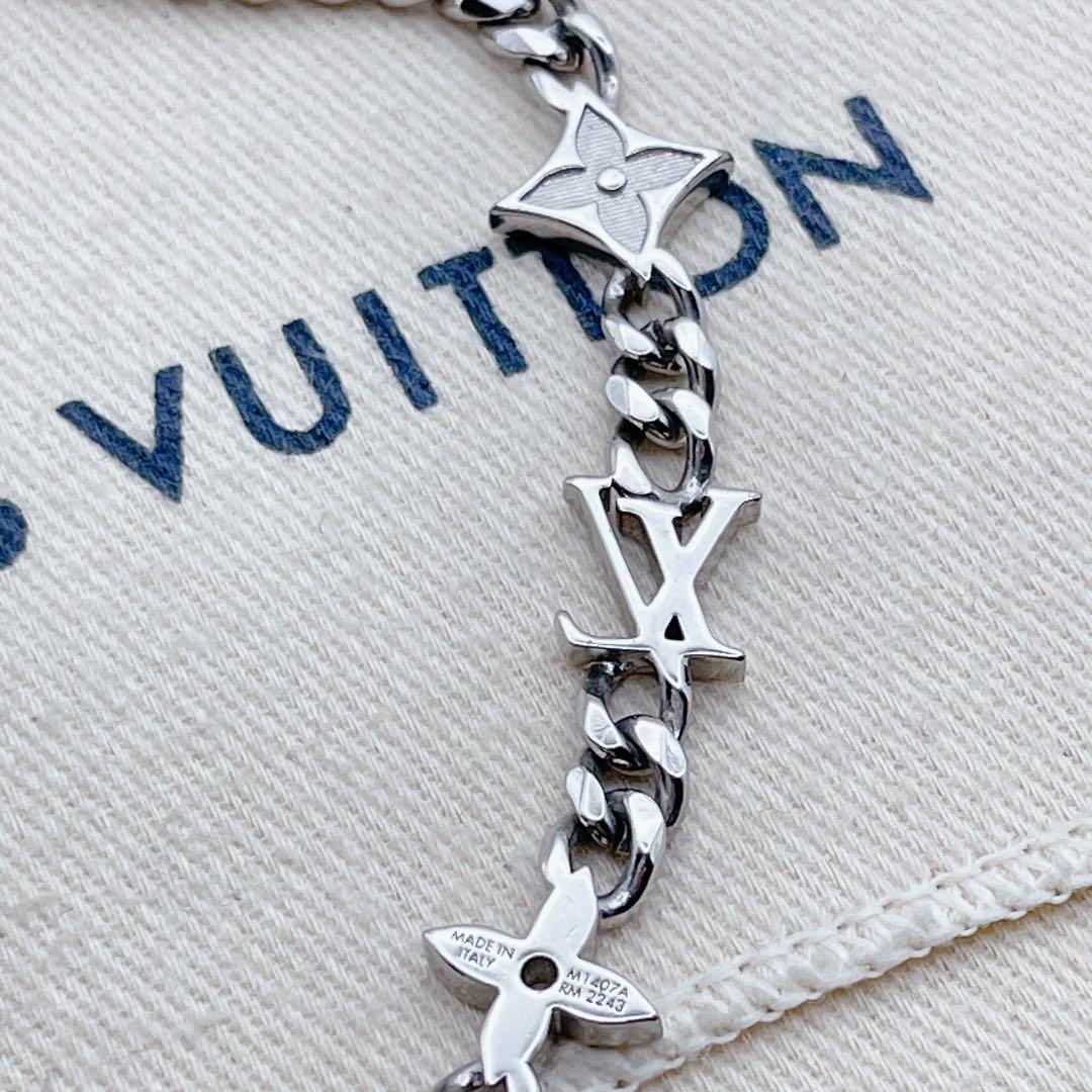 LOUIS VUITTON ブレスレット　ブラスレ　ロウ　チェーン　モノグラム