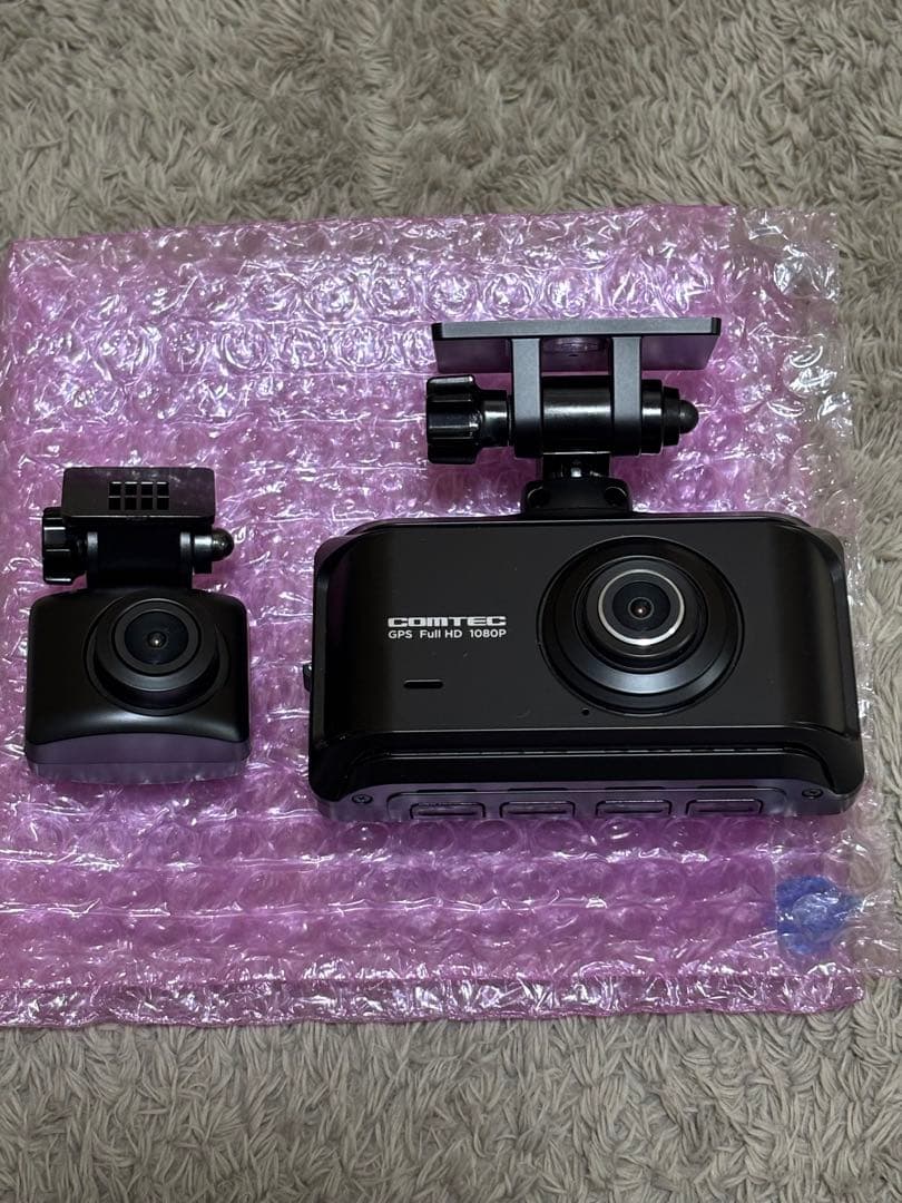 COMTEC コムテック ZDR035 ドライブレコーダー　前後2カメラ　日本製