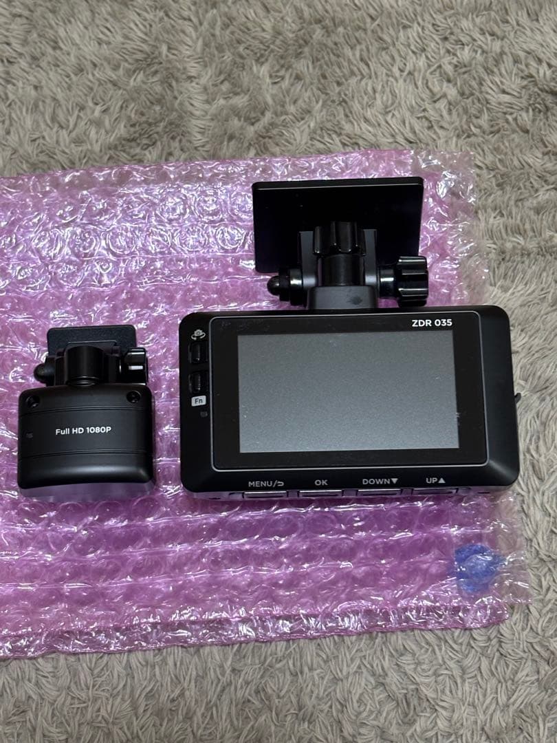 COMTEC コムテック ZDR035 ドライブレコーダー　前後2カメラ　日本製