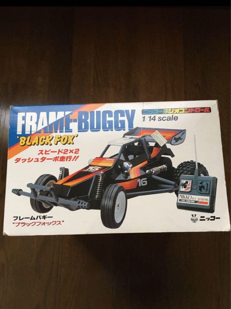 完動品】 ニッコー ラジコン フレームバギー ブラックフォックス