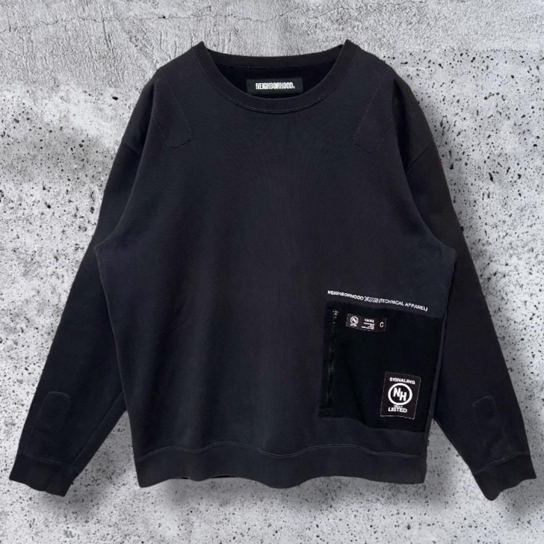 【入手困難モデル】ネイバーフッド スウェット 炭黒L XL相当 稲葉 長瀬 窪塚
