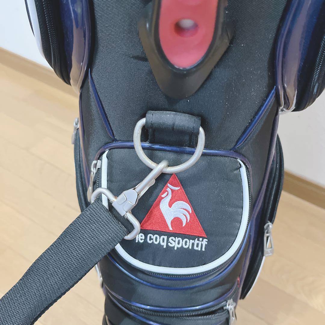 K316 美品 lecoq sportif キャディバッグ　ブラック