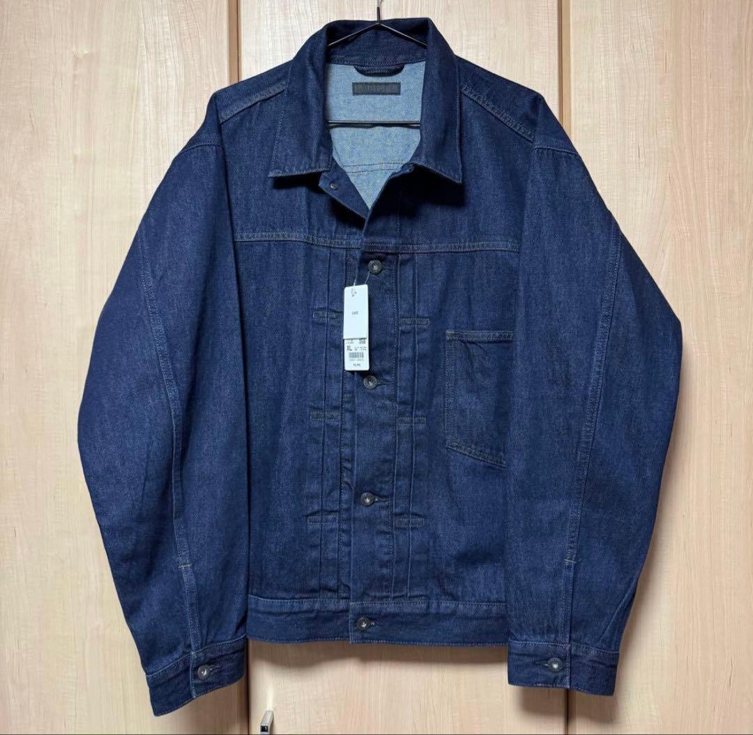 ユニクロ 2026 大戦モデル デニムトラッカージャケット Lサイズ タグ