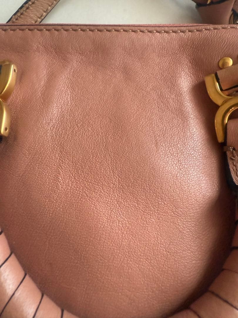 じじ様専用】Chloé クロエ マーシー ミニ ピンクベージュ ショルダー