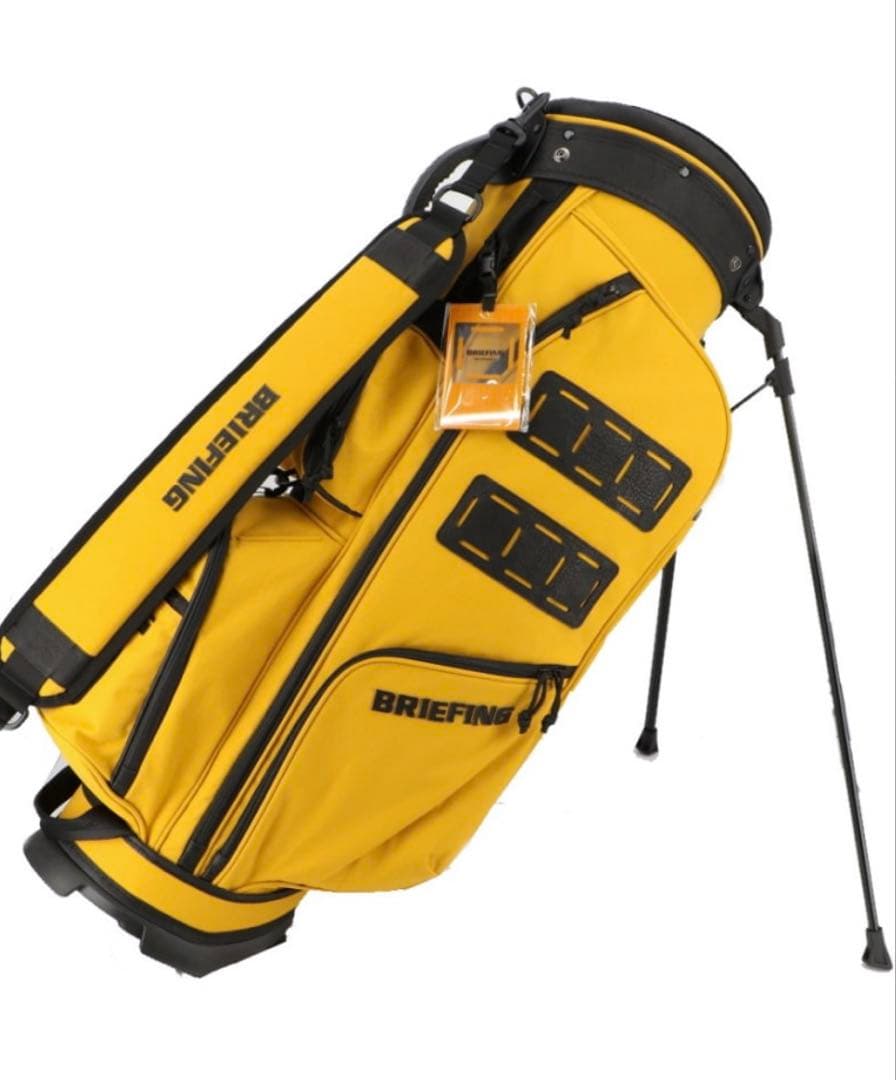 BRIEFING キャディバッグ イエロー
