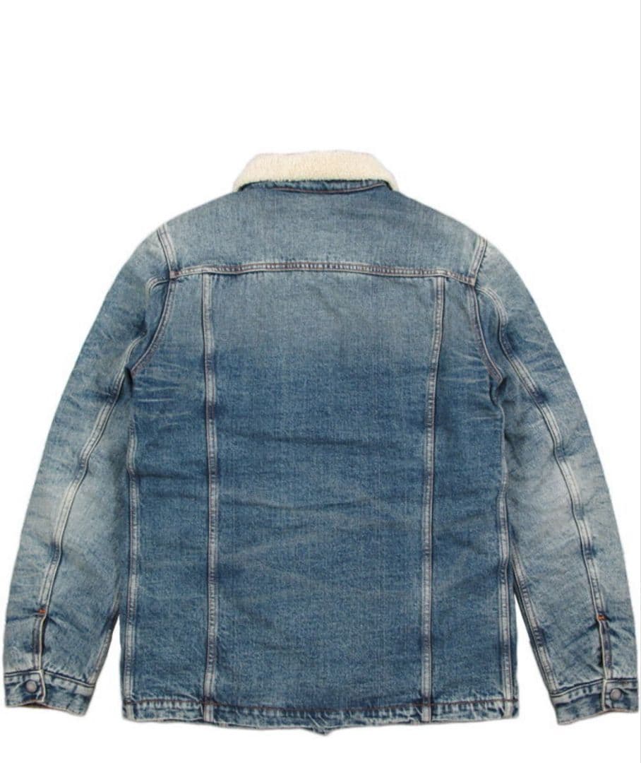 Nudie Jeans ヌーディージーンズ LENNY ボア付 Gジャン