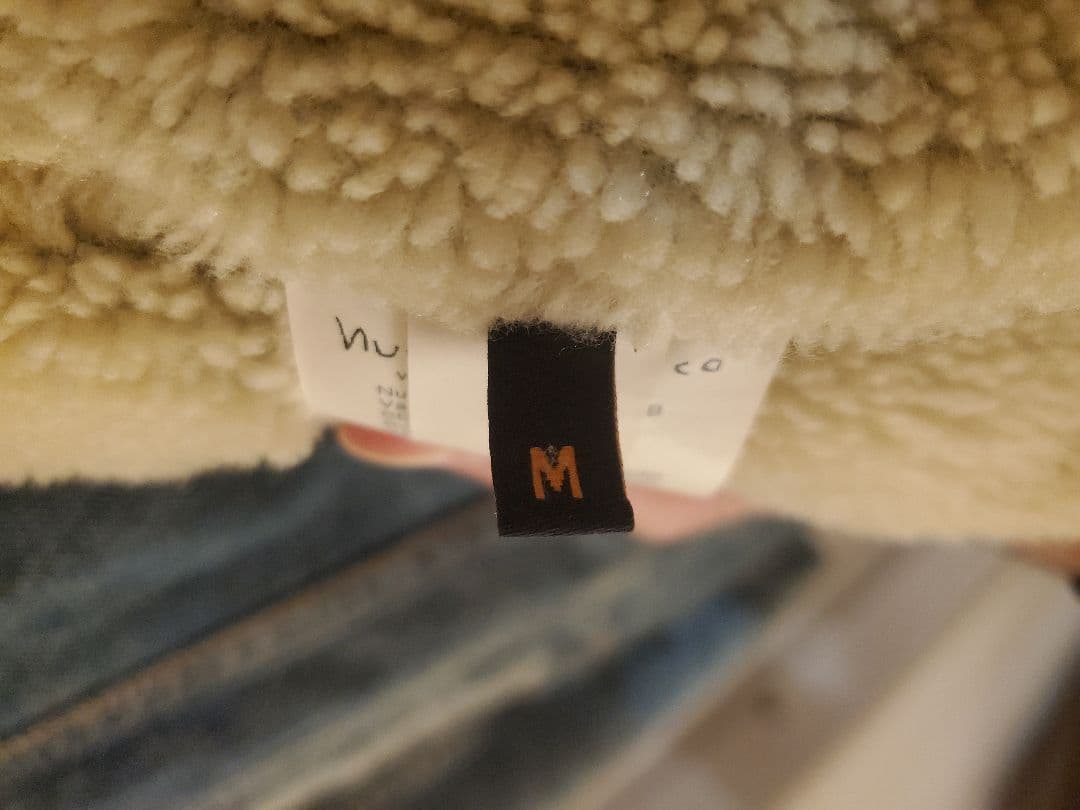 Nudie Jeans ヌーディージーンズ LENNY ボア付 Gジャン