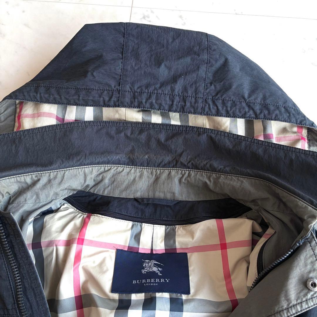 バーバリーロンドン モッズコート ダウンライナー付き Mサイズ