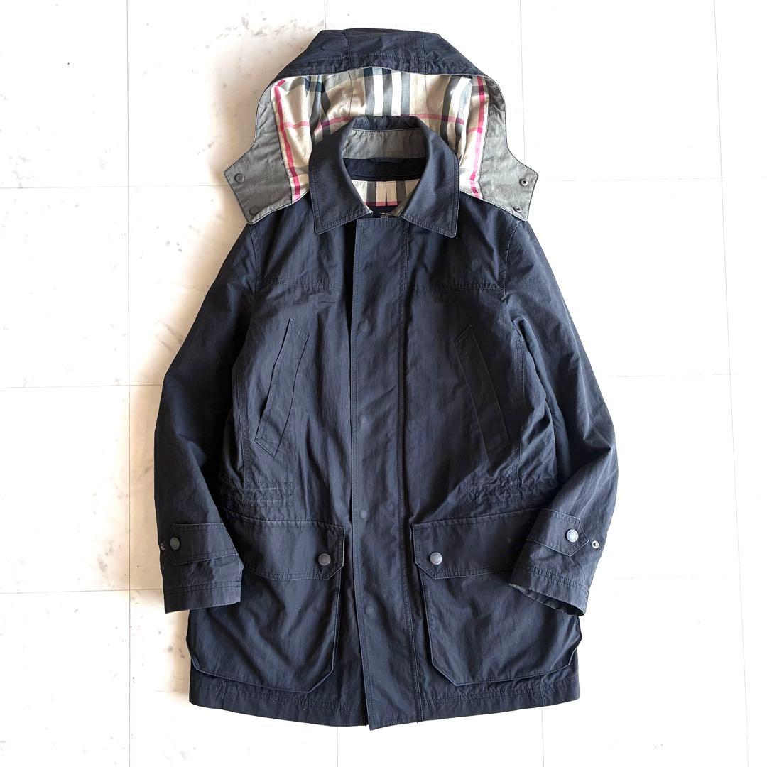 バーバリーロンドン モッズコート ダウンライナー付き Mサイズ
