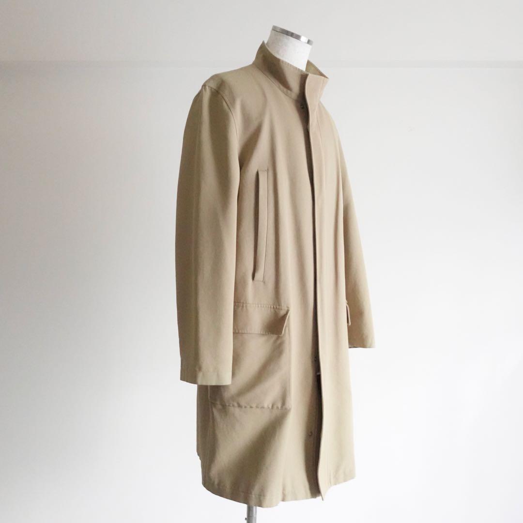 1990s allegri コットンナイロン　スタンドカラーコート　イタリア製