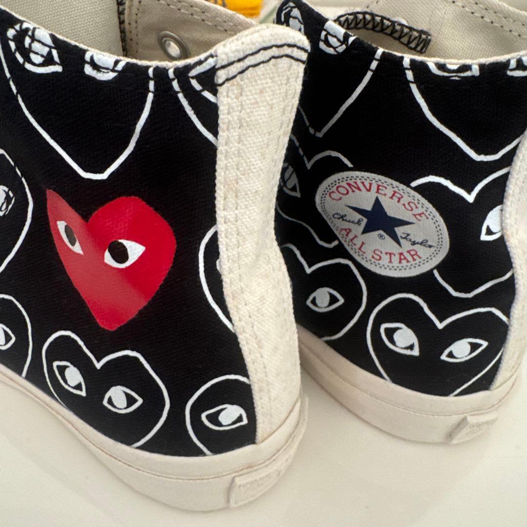 コンバースコムデギャルソンコラボ ハイカットスニーカー