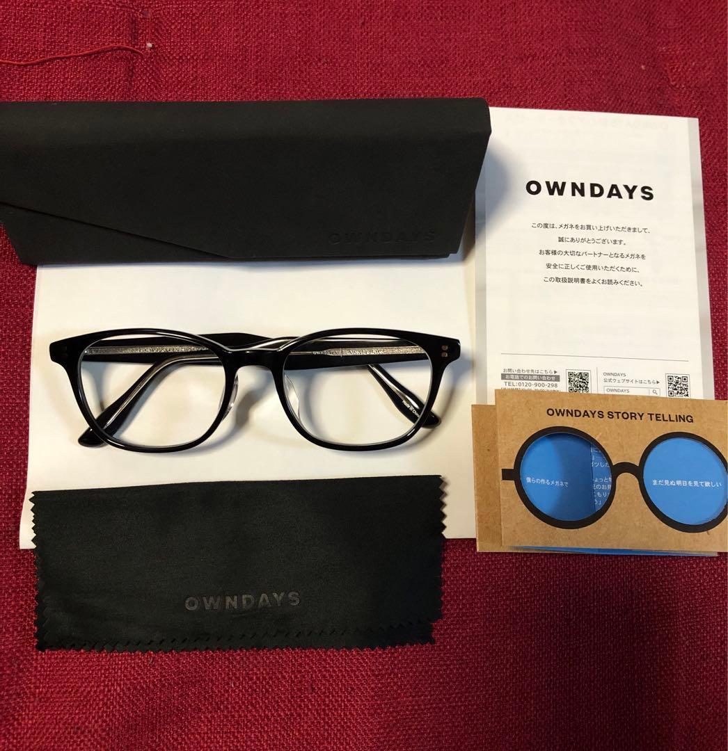 完売OWNDAYSオンデーズ木村拓哉キムタク着用私物クリア伊達サングラス同型同色