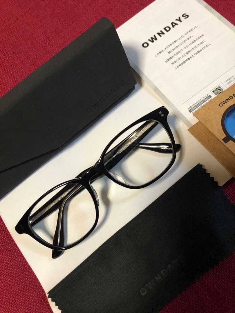 完売OWNDAYSオンデーズ木村拓哉キムタク着用私物クリア伊達サングラス同型同色