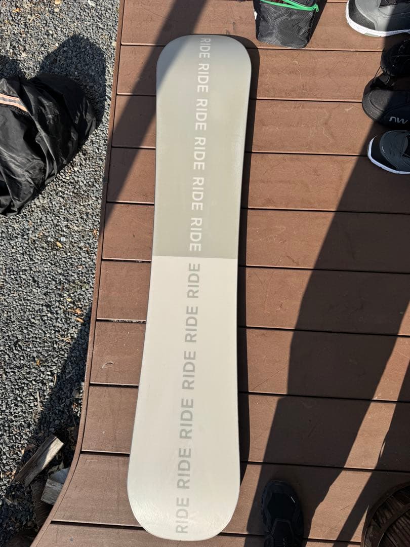 RIDE スノーボード ホワイト グレー