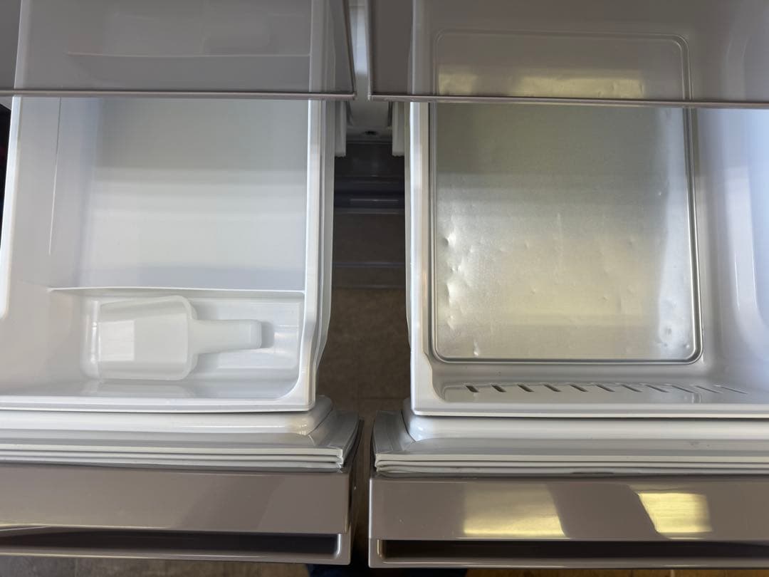 F058 HITACHI 大型冷蔵庫 観音開き 430L 自動製氷