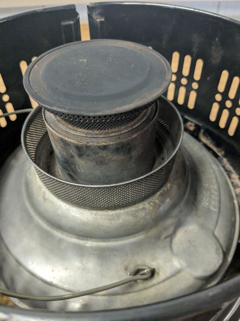 PERFECTION　パーフェクション　石油ストーブ500型　替芯付USAガラス