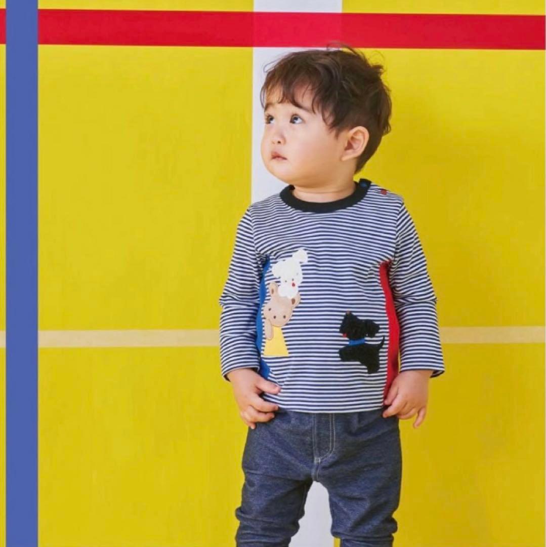 今夜23:30までのお値下げです。現行品 ロンT 新品タグ付き familiar