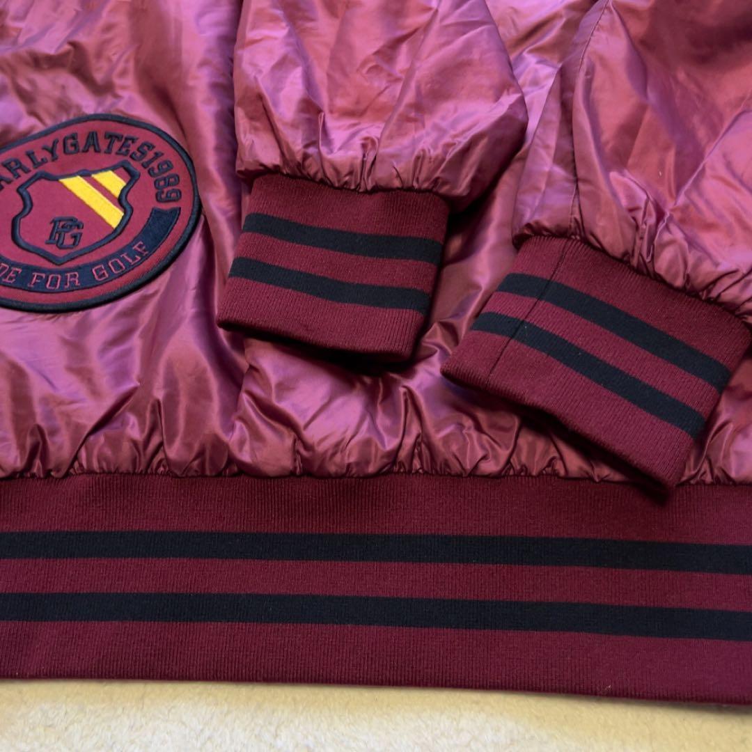 美品　パーリーゲイツ　リバーシブル　4way　中綿　スニード　ベスト　ワッペン