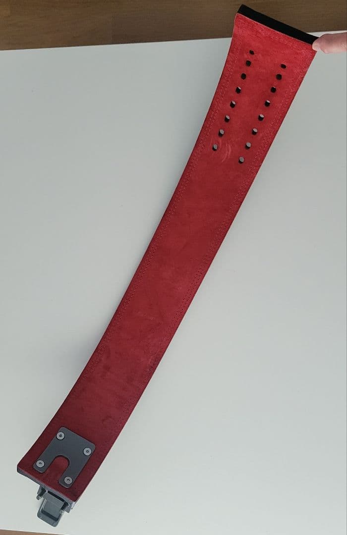 SBD パワーベルト 黒/赤　Sサイズ